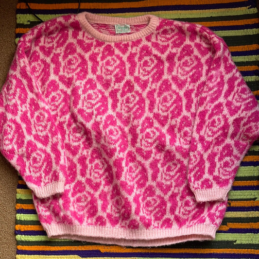 80's Benetton Sweater - 24" x 25"