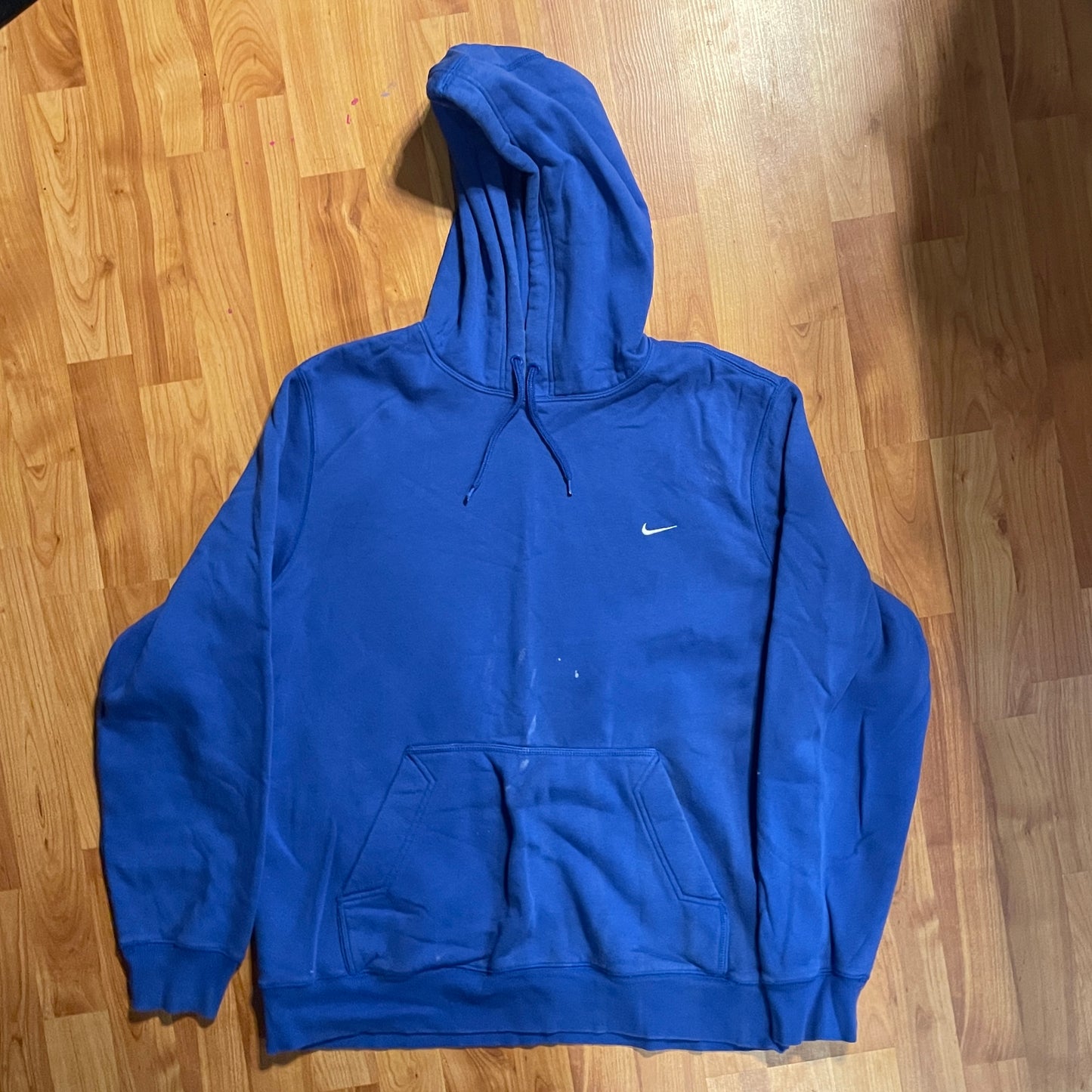 Nike Blank Blue Painter Hooded Sweatshirt -25" x 28.5"