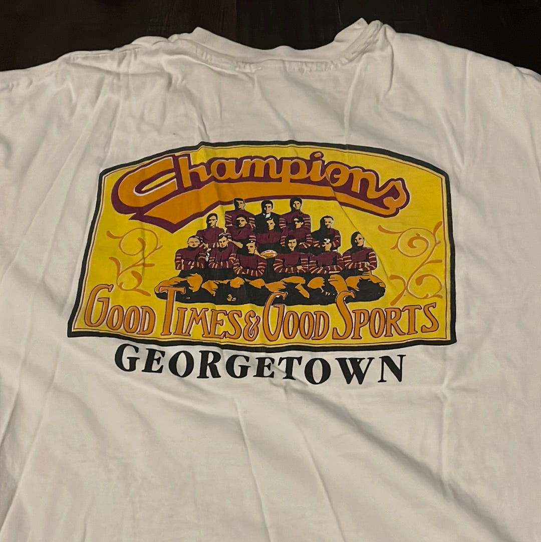 90's Champions Georgetown Tshirt - 24” x 26.5”