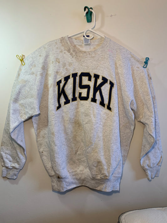 90's Champion KISKI Crewneck - XLarge - 27.5” x 30”