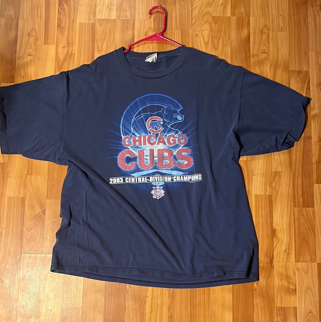 2003 Lee Cubs Tshirt - 25” x 30”