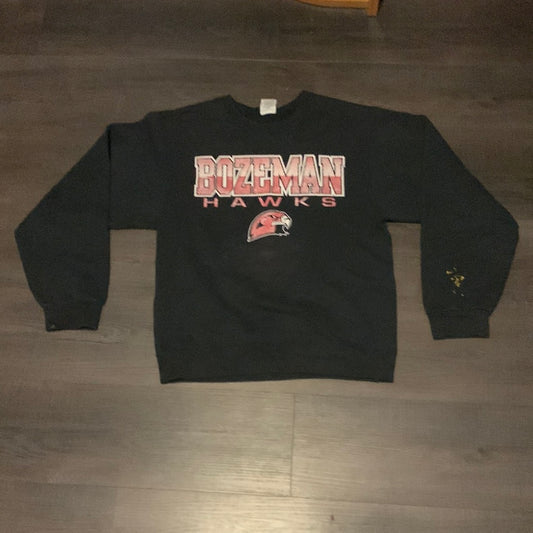 Bozeman Hawks Crewneck - Small - 18” x 22.5”m