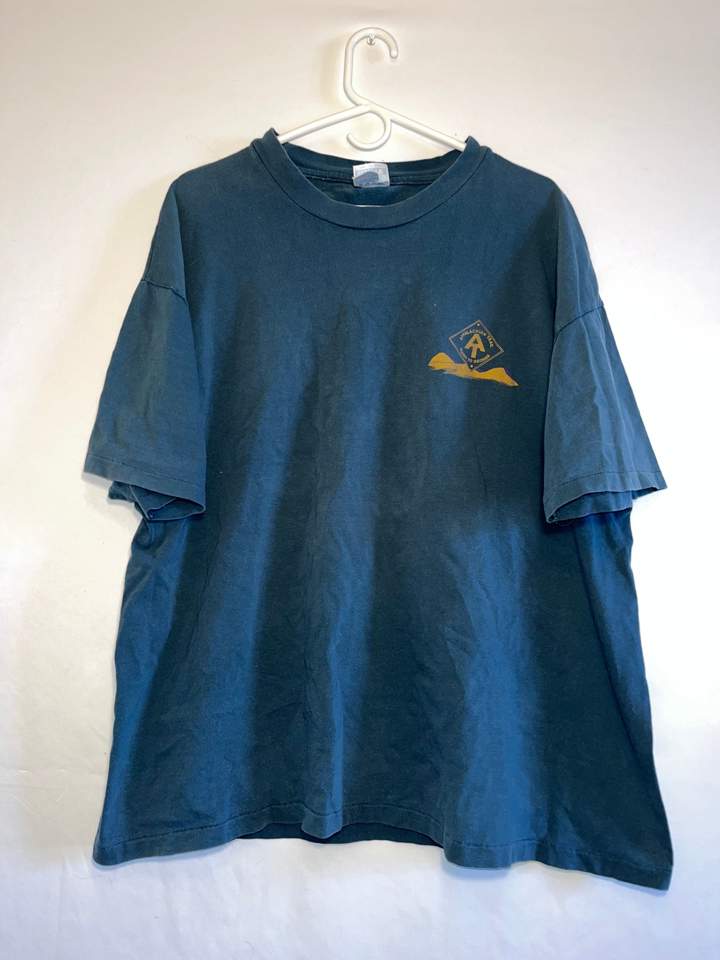 90's Hanes Beefy Appalachian Trail Tshirt - XLarge - 25.5” x 27”