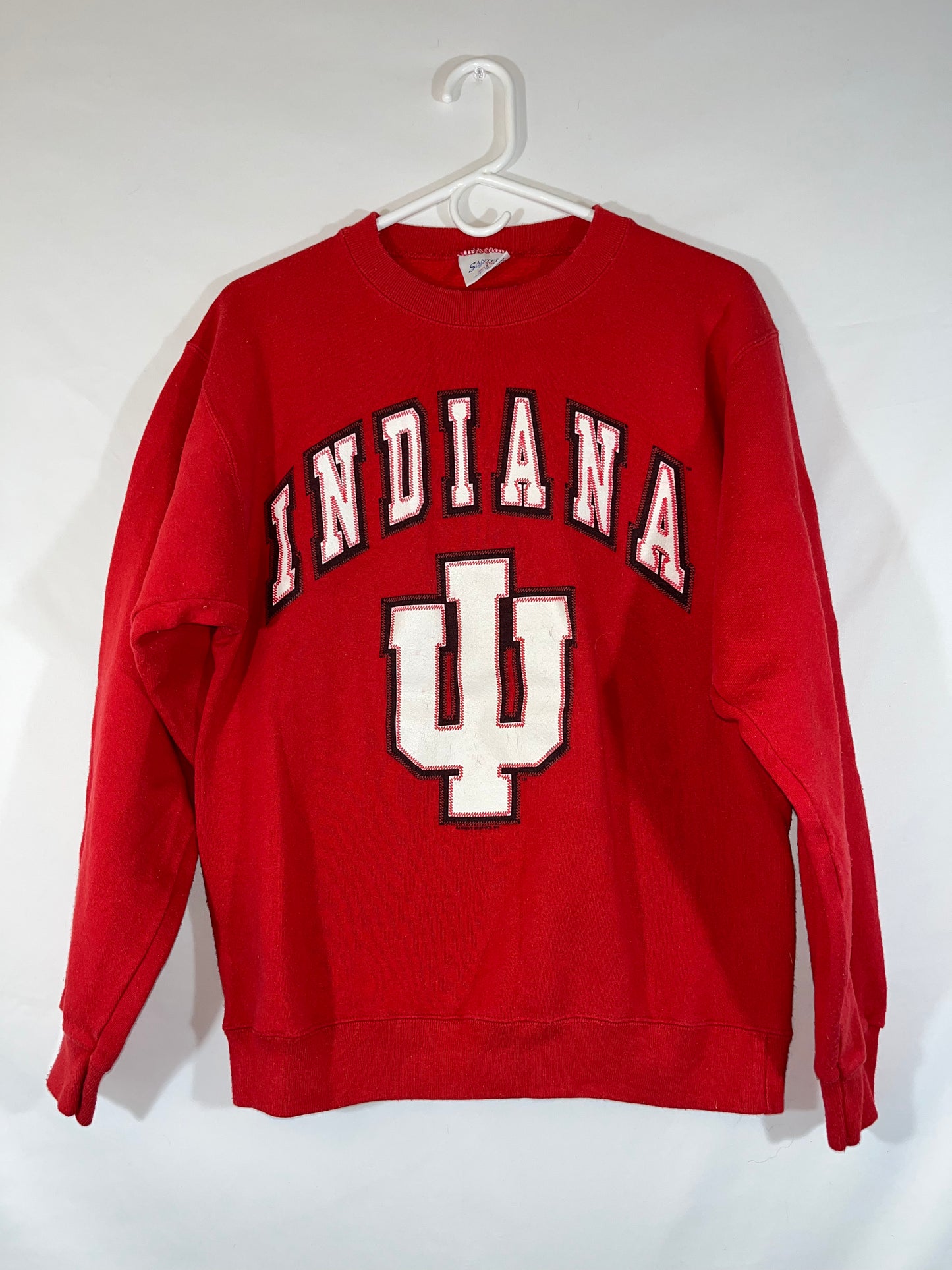 80/90's Santee Sweats Indiana Uni Crewneck Sweatshirt - Small - 18.5” x 25”