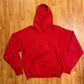 49ers back print distressed hoodie fits L