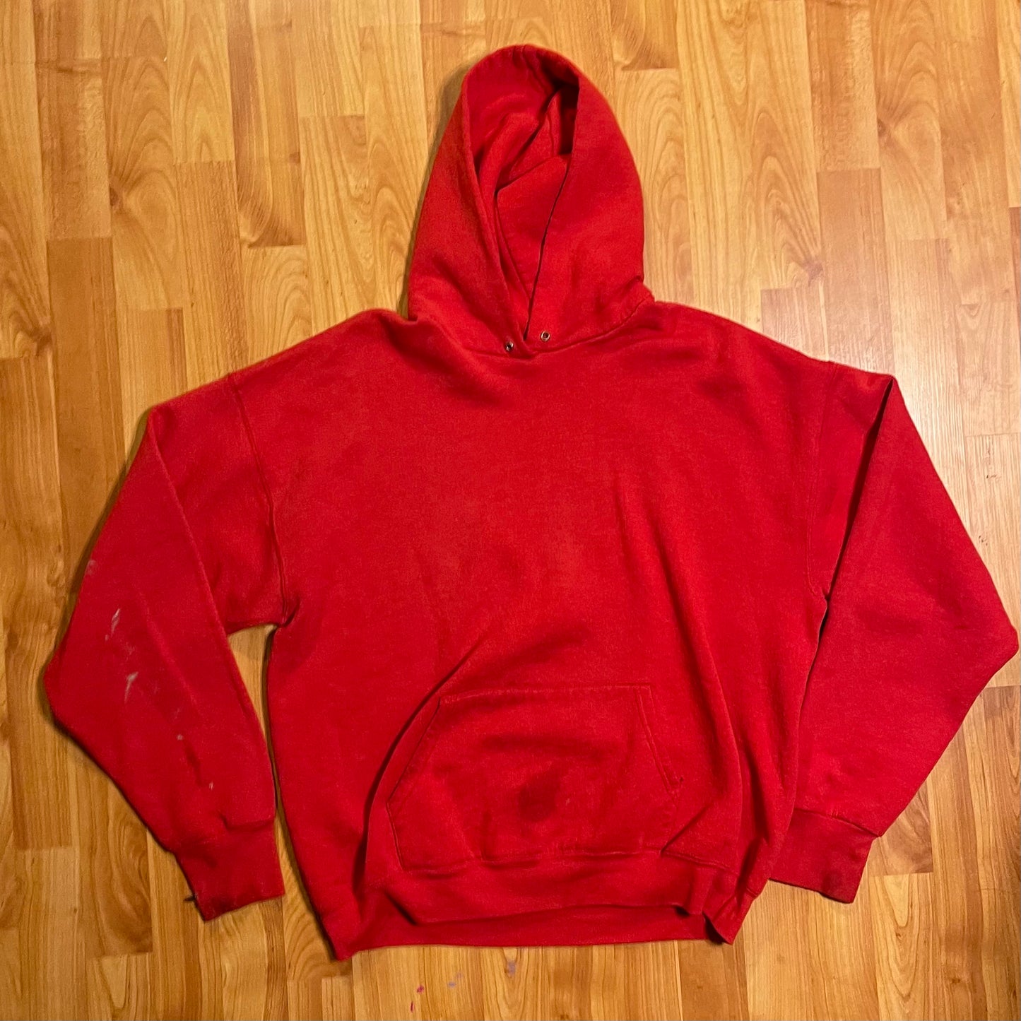 49ers back print distressed hoodie fits L