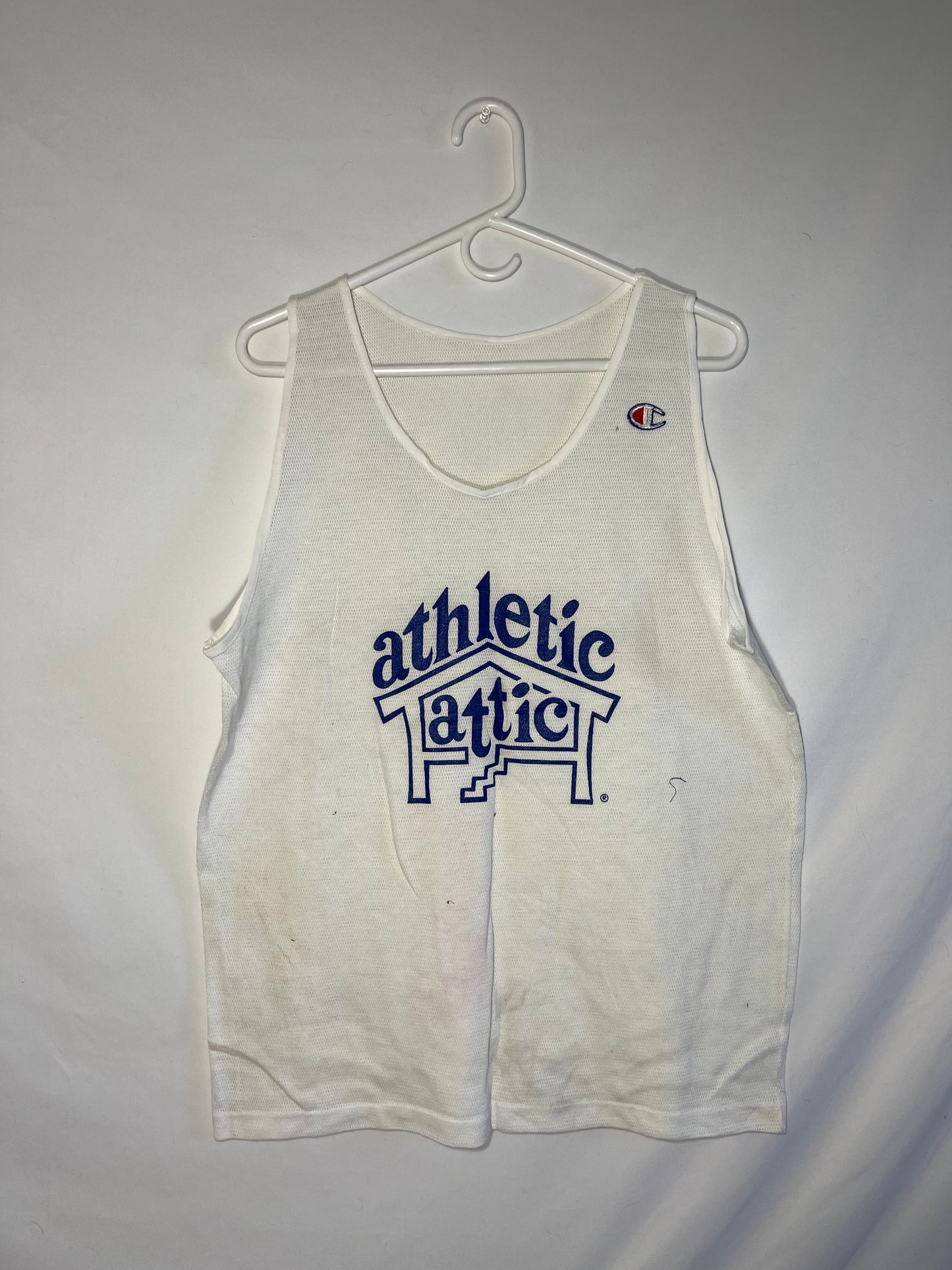 Champion Athletic Attic Tank Top Jersey - Mediano - 21" x 25.5"