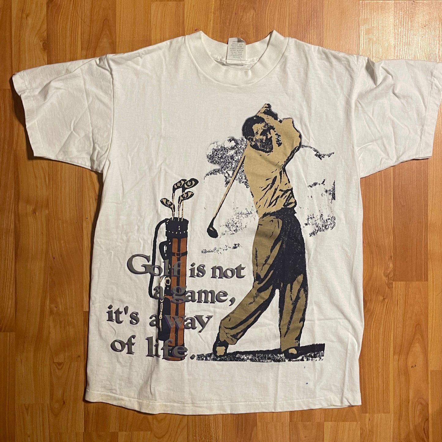 90’s Golf is not a Game Tshirt - 18” x 27”