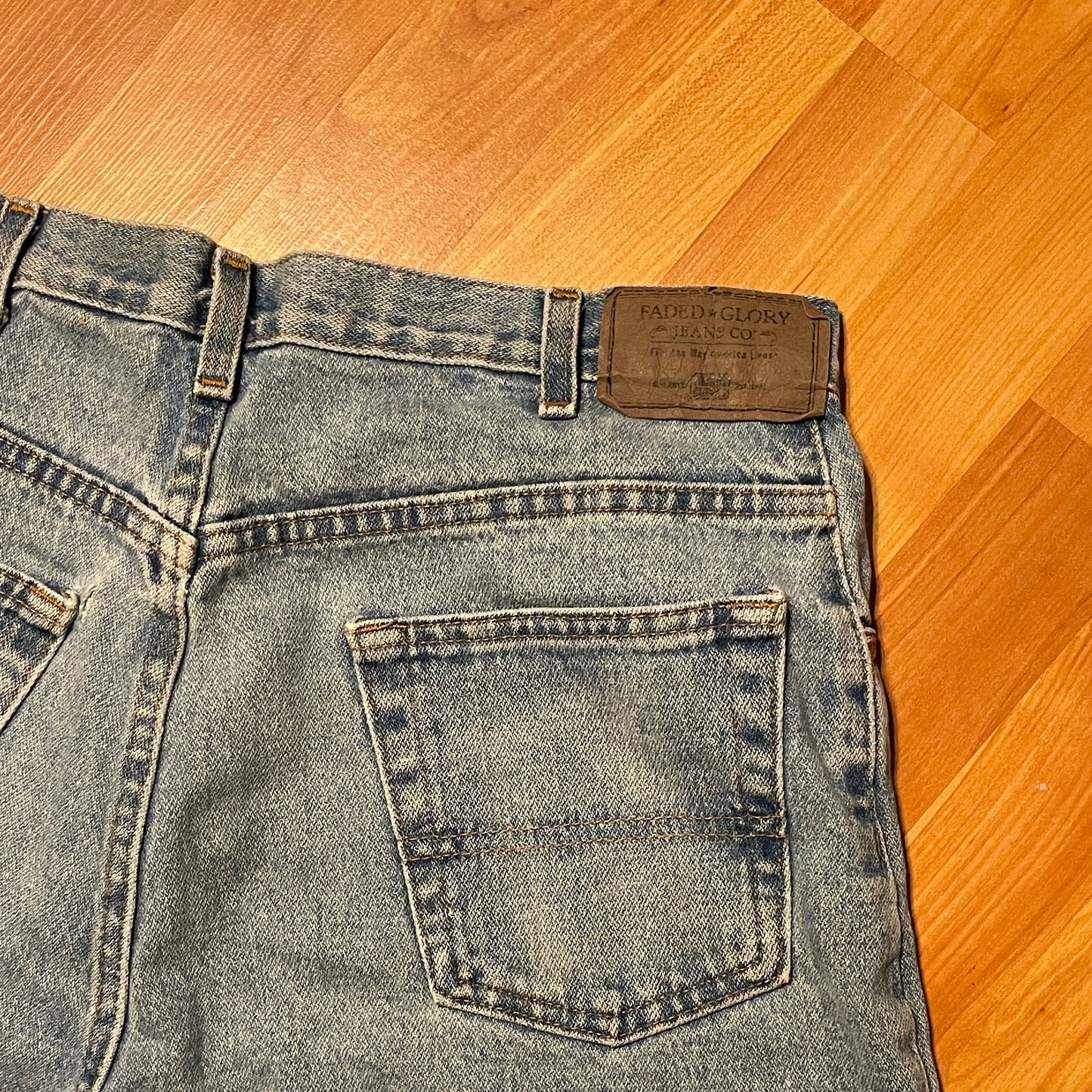 90's Faded Glory Jorts - 32 x 9.5”