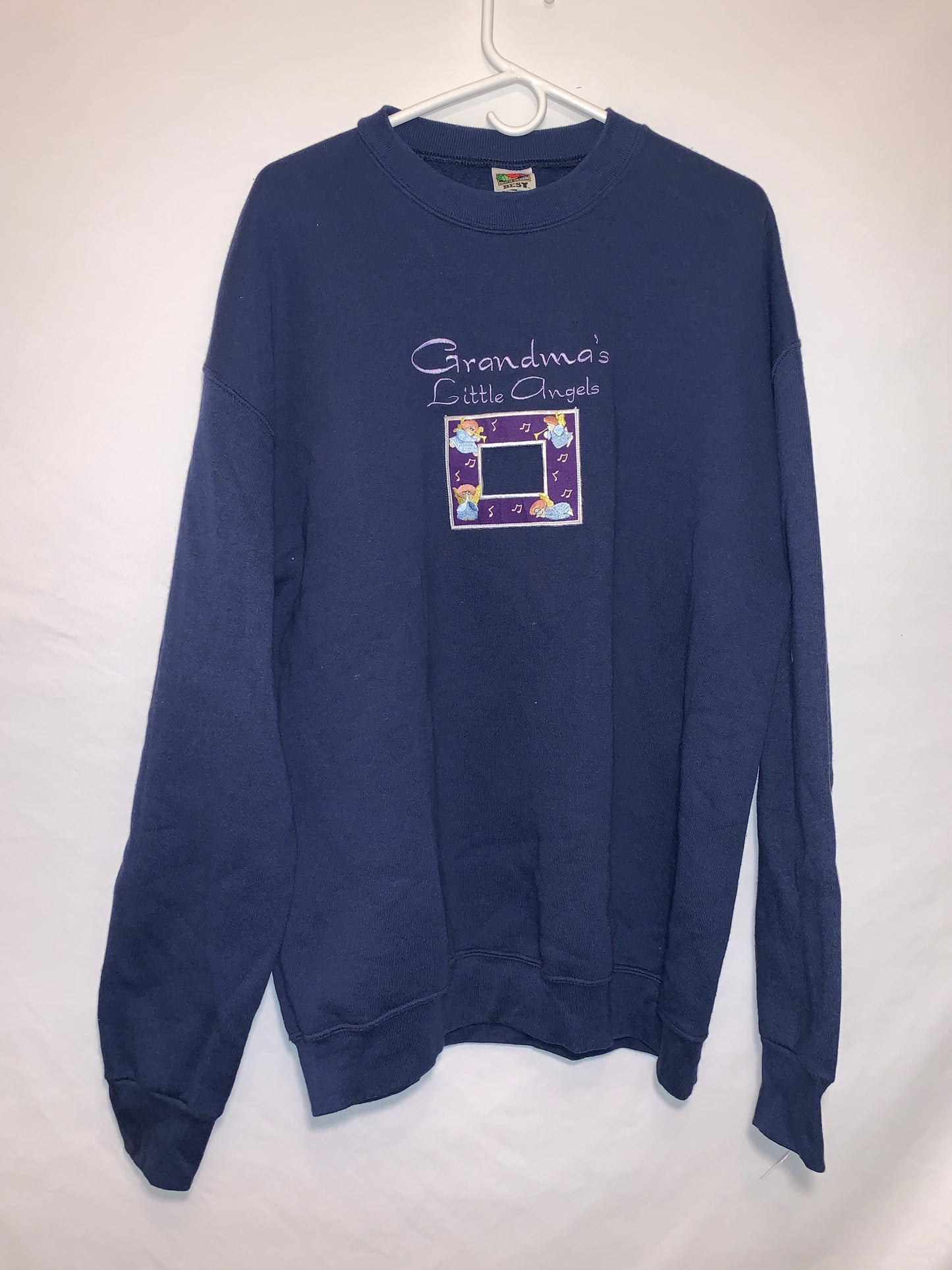 Grandma's Little Angels Crewneck - XLarge - 24.5” x 29.5”