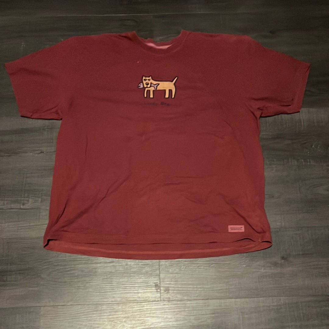 Camiseta de perro de la suerte - 24.5" x 28"