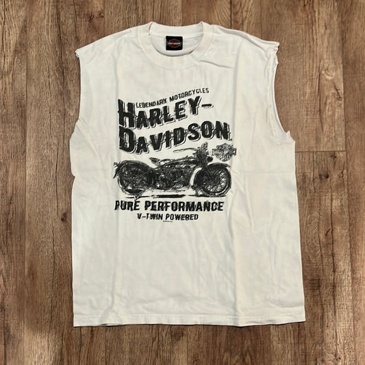 Camiseta recortada de Harley Davidson - Mediana - 21" x 28"