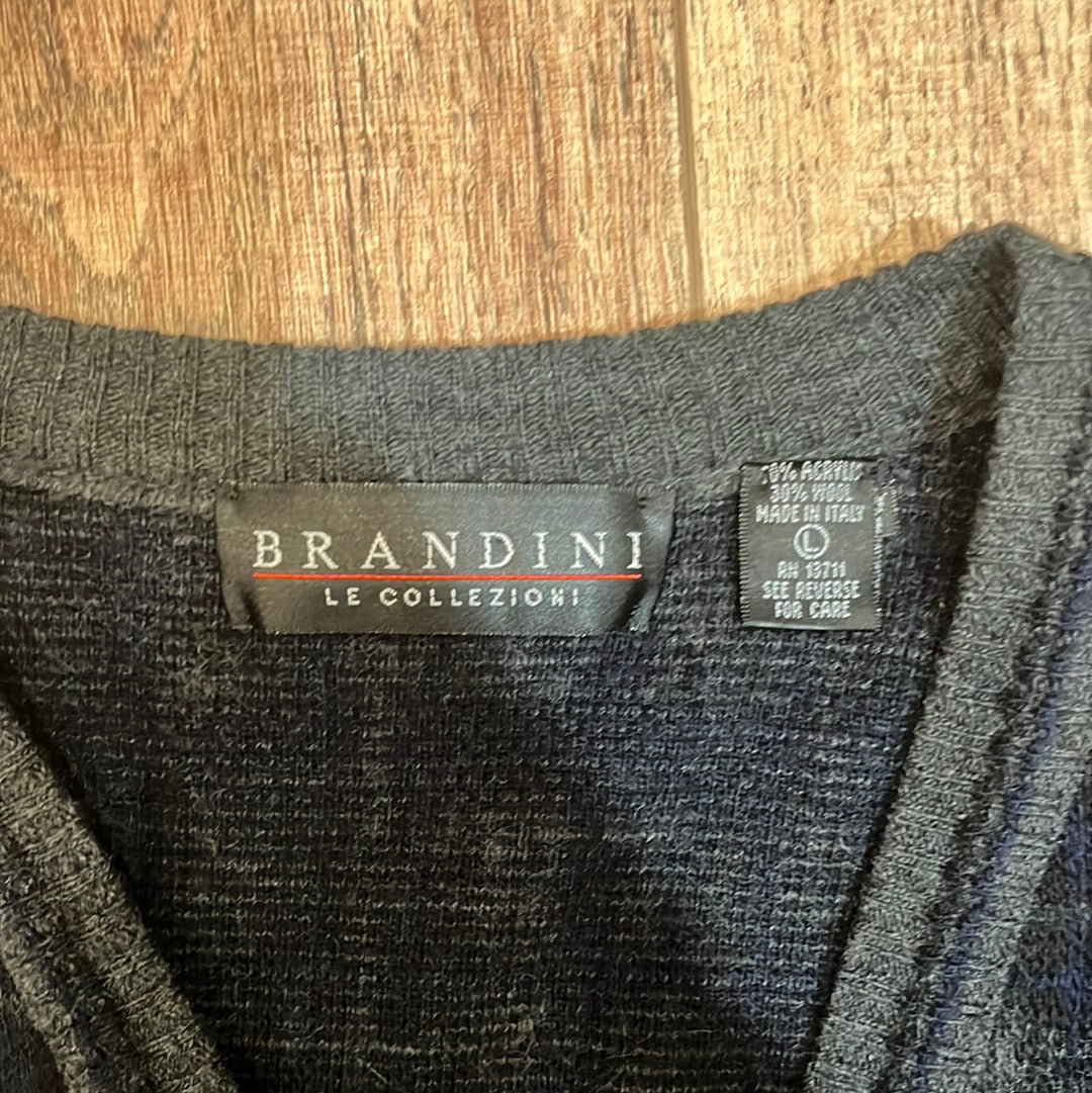 Arcylic/Wool Brandini Sweater Vest - Large - 22” x 23.5”