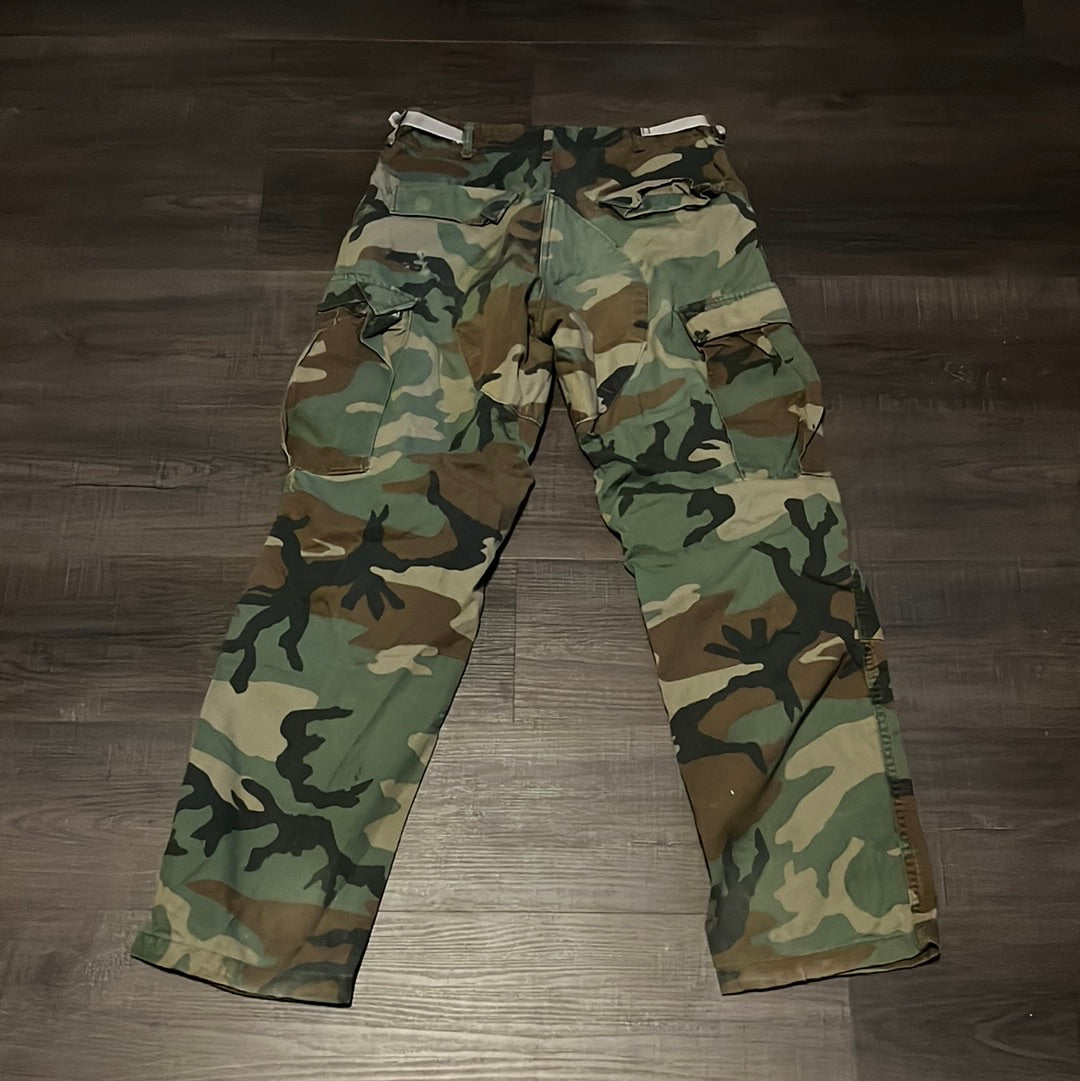 Camo Cargo Pants - 30” x 29”