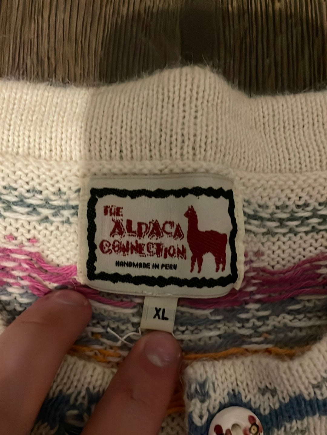 The Alpaca Connection Sweater Cardigan - 20” x 22.5”