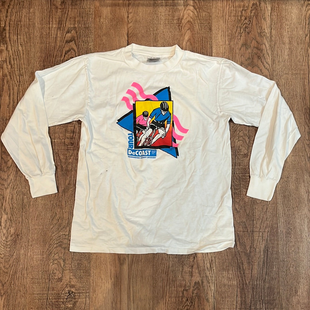 90's Tour De Coast Longsleeve - 19” x 26”