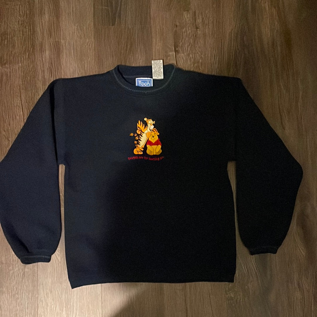 Pooh Friends Are For Leaning On Crewneck - 20” x 25”