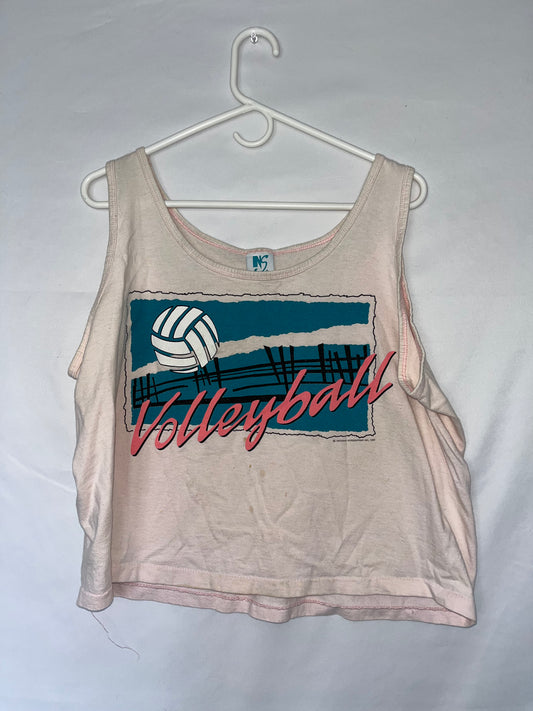 90's Volleyball Tank Top - Large - 22” x 17.5”