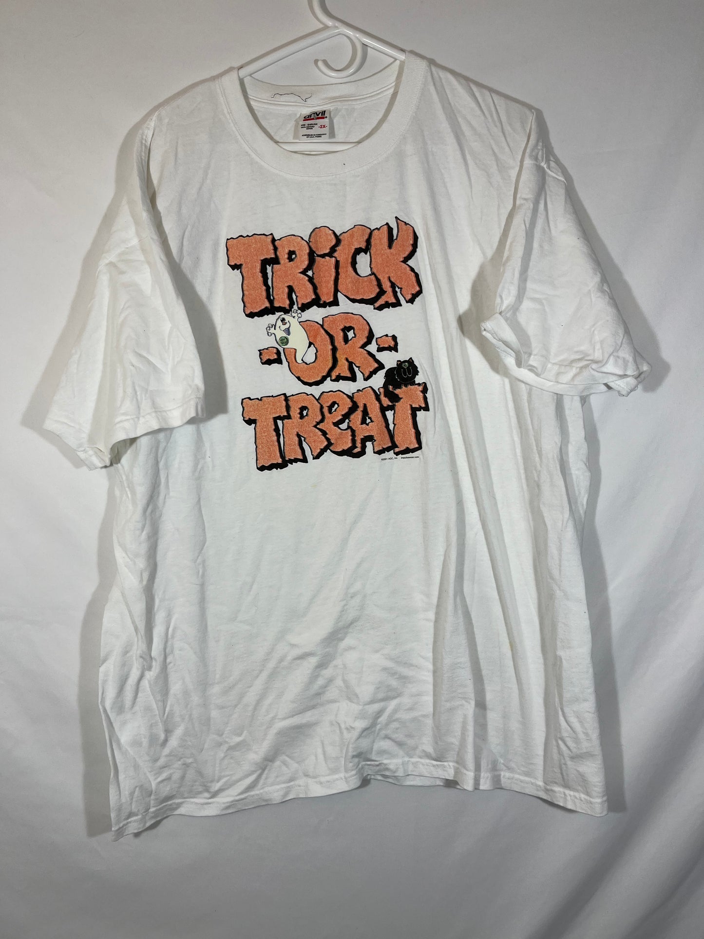 Anvil Trick or Treat Tshirt - XLarge - 24” x 30.5”