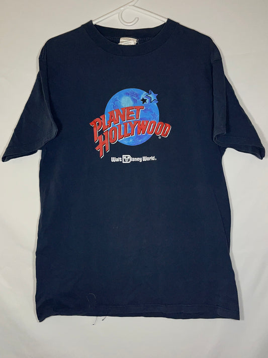 90's Planet Hollywood Disney Tshirt - Small - 19.5” x 28.5”