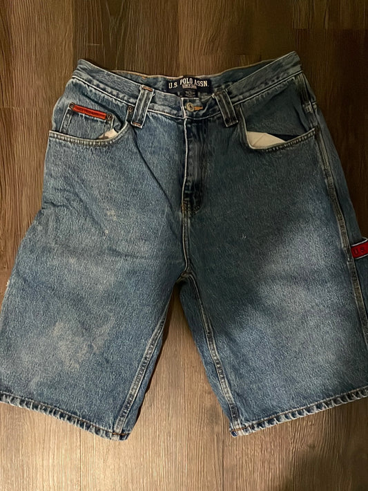 US Polo Assn Carpenter Jorts - 32” x 11”