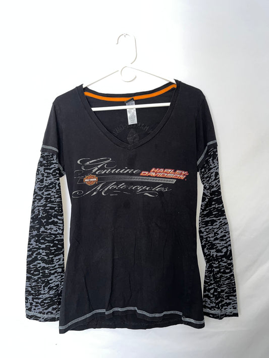 Harley Davidson Longsleeve - XSmall - 17” x 25”