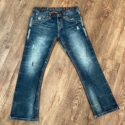 Rock Revival Jeans - 32” x 30”