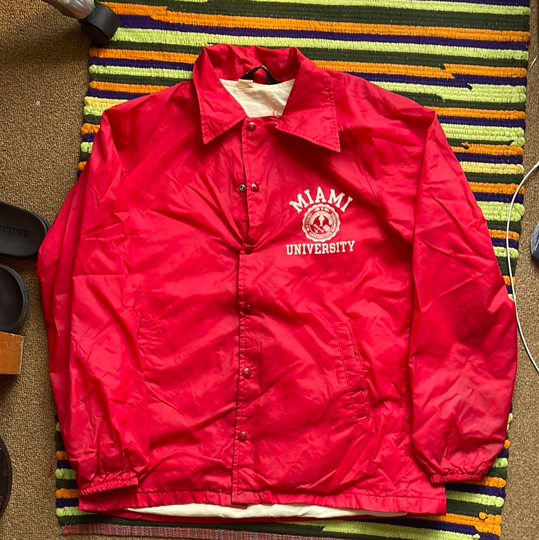 70's Champion Miami U Jacket - XL 23" x 28"