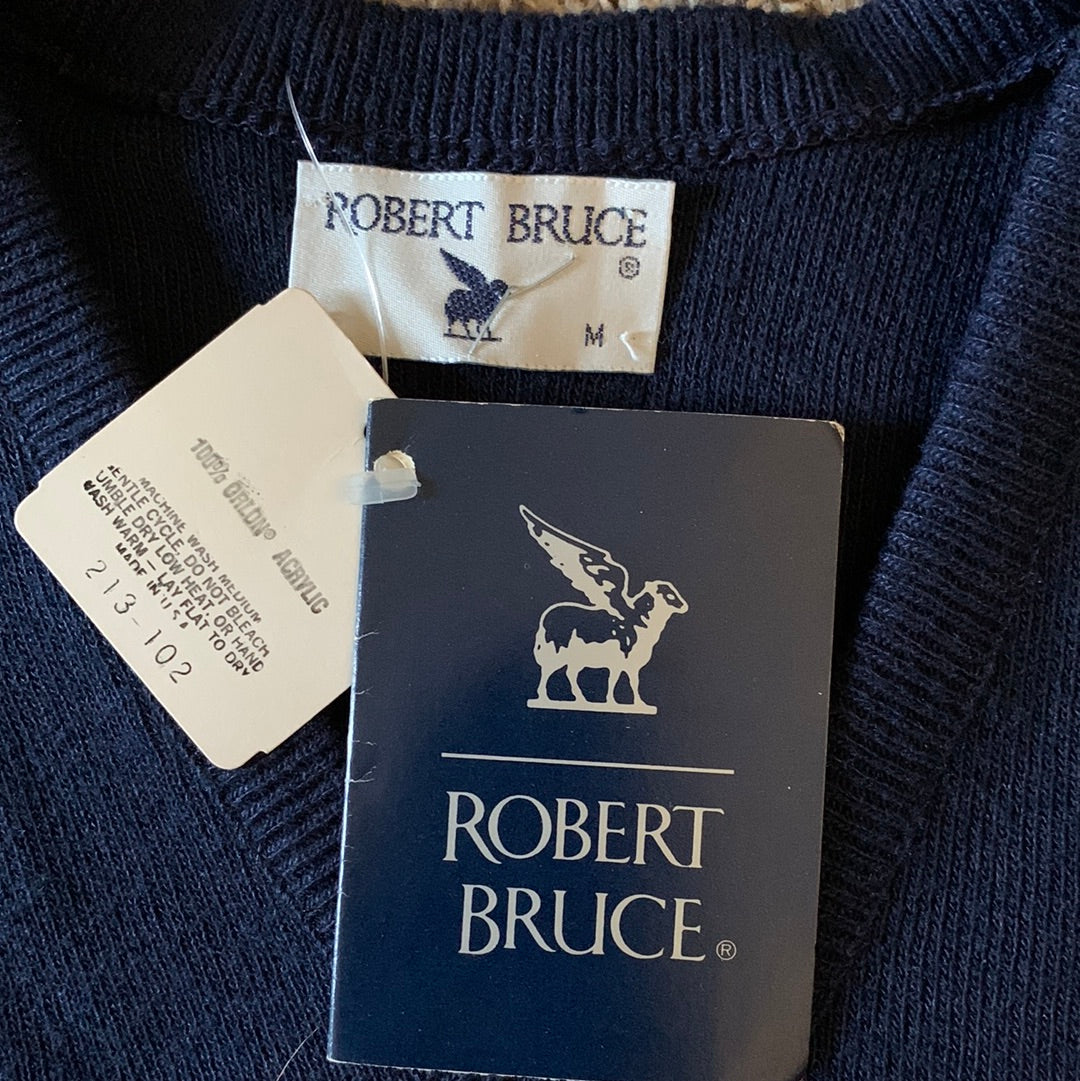 90's NWT Robert Bruce Sweater - Small - 19” x 26”