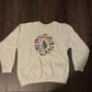 90's Suisse Schweiz Cuello redondo - Grande - 22" x 23"
