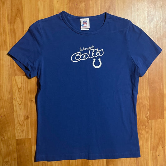 NFL for Her Colts T 恤 - 小号 - 18 英寸 x 24 英寸