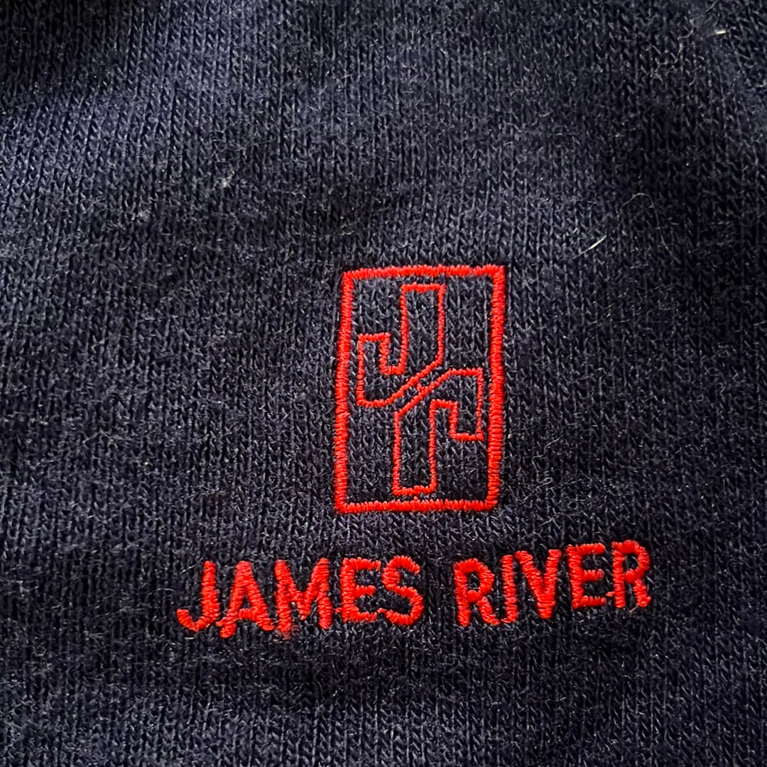 80's Pine State James River Sweater V Neck Vest - Medium - 20” x 23.5”