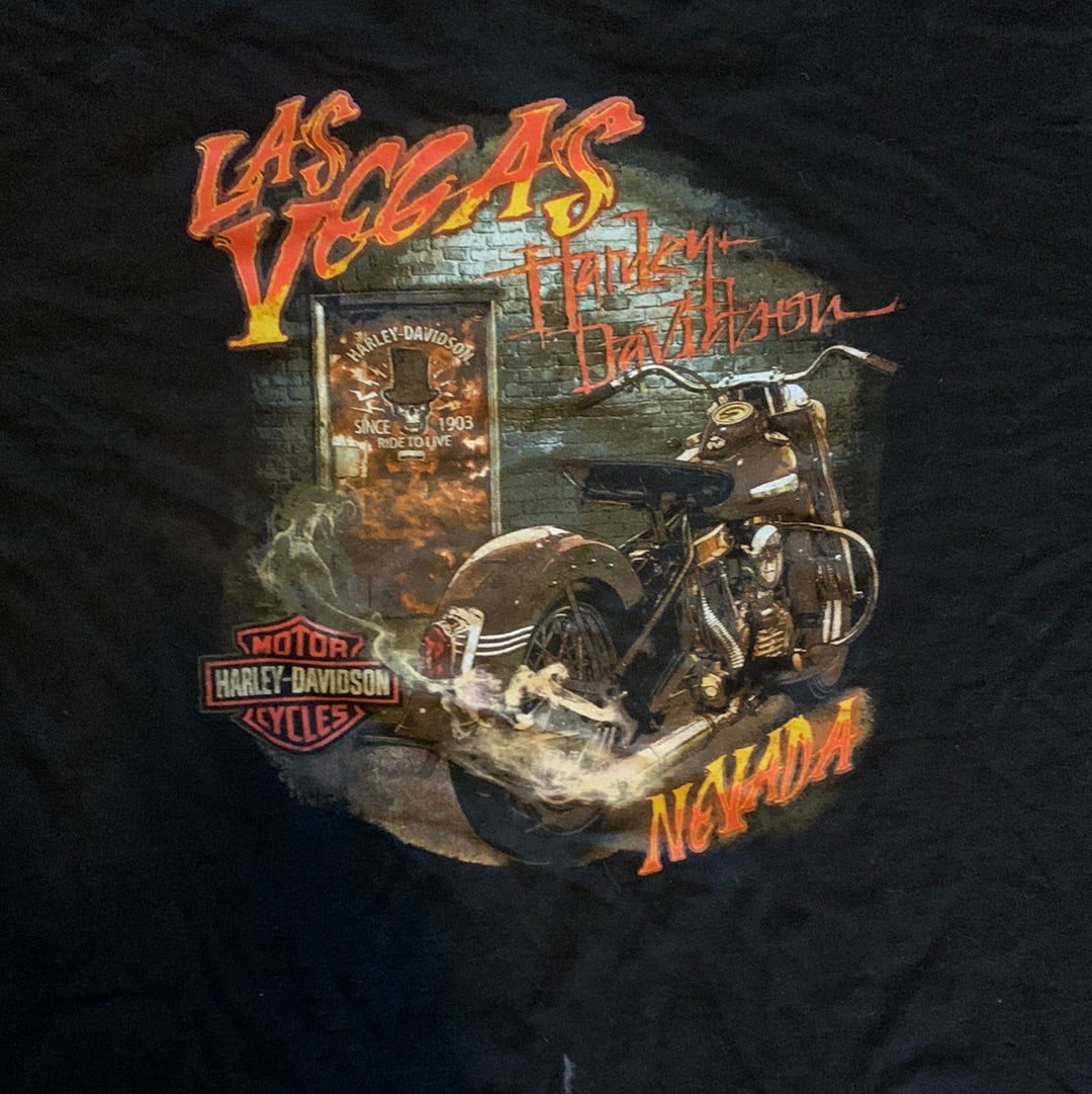 Harley Davidson Las Vegas Tshirt - 27” x 29.5”