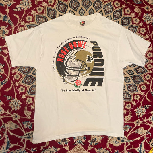 2001 Rose Bowl Purdue Tshirt - 20" x 27"