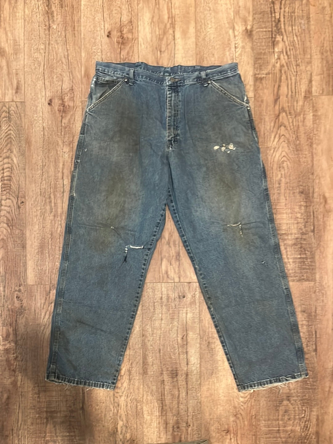 Distressed Wrangler Carpenter Pants - 36” x 31”