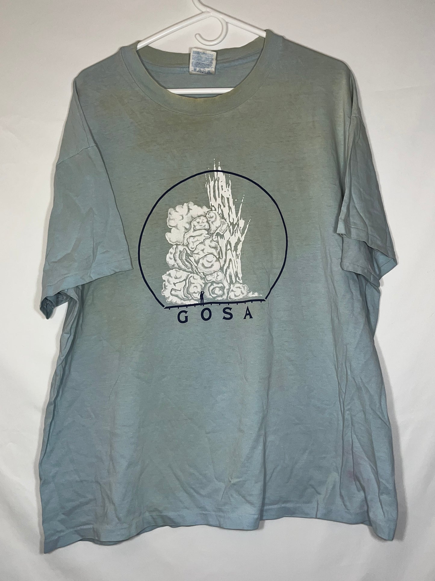 90's Hanes Beefy Gosa Tshirt - Medium - 21.5” x 27.5”