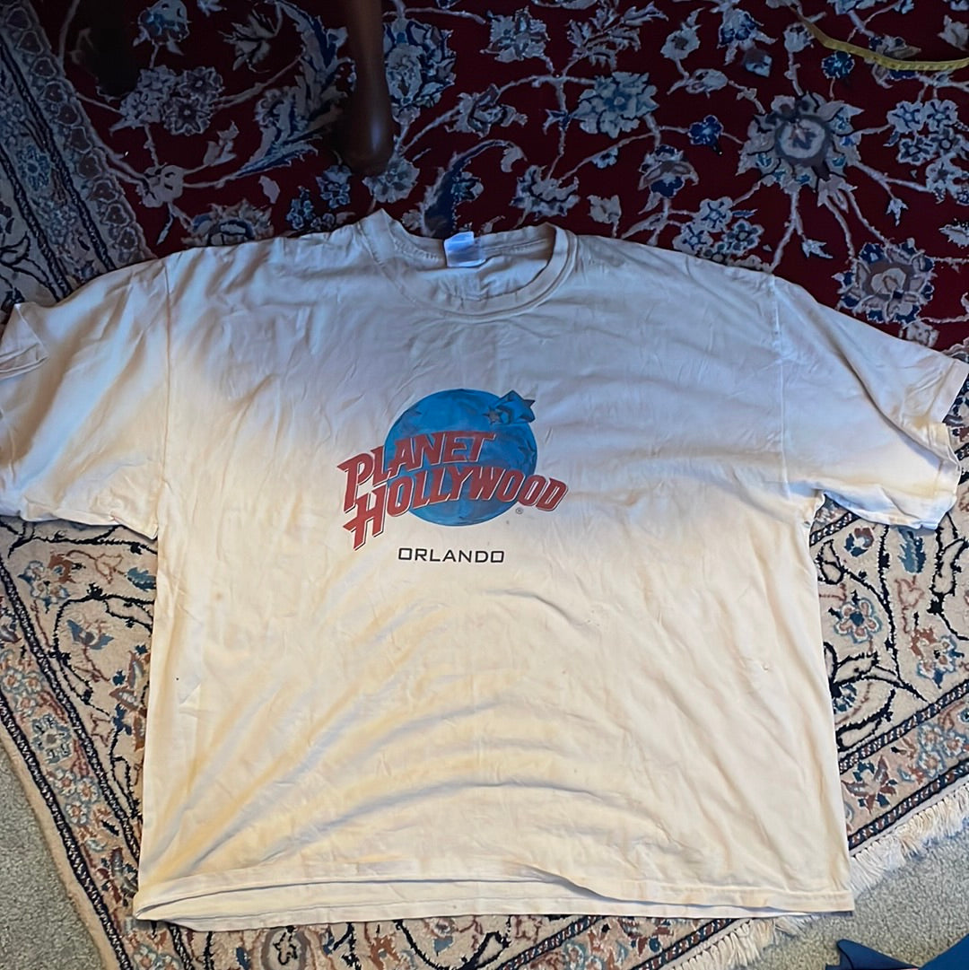 90's Planet Hollywood Tshirt - 26” - 26”