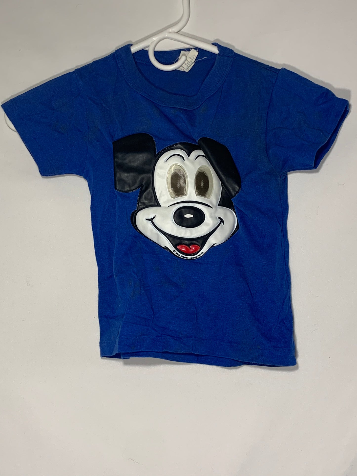 70/80's Kids Disney Mickey Tshirt - XSmall - 11” x 15.5”