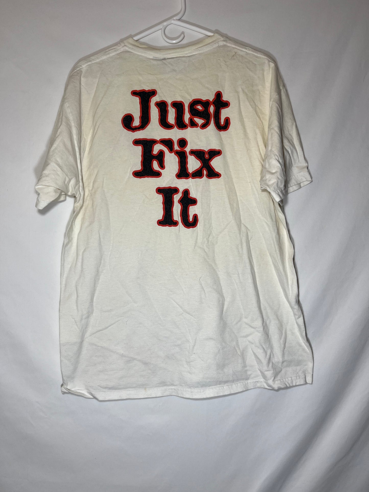 Walt Disney Just Fix It Home Improvement Tshirt - Medium - 21” x 29.5”