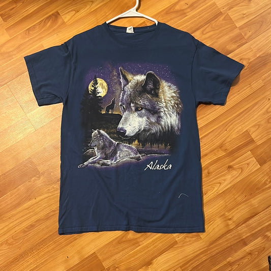 Wolf Alaska Tshirt - 18.5” x 28”