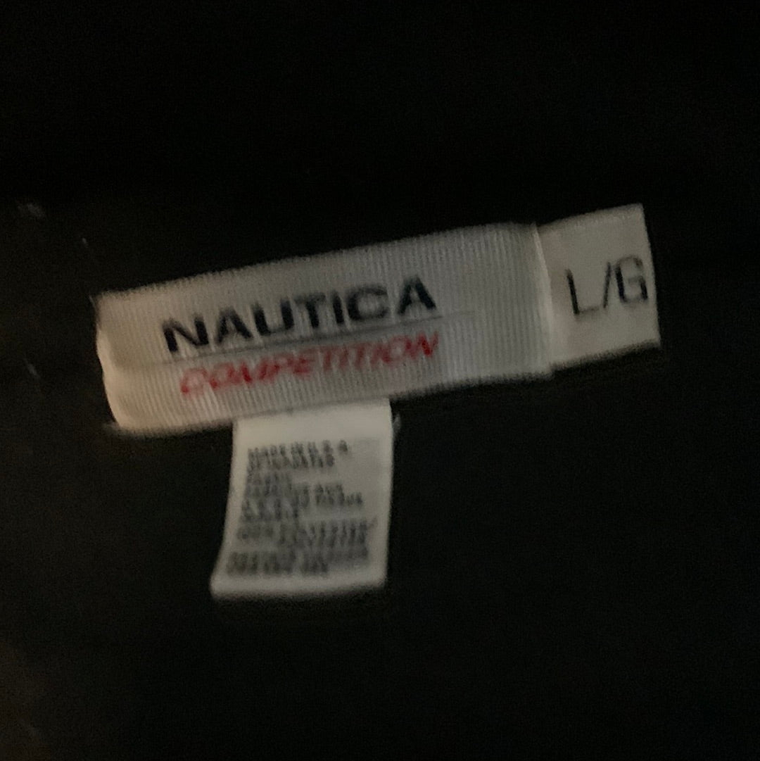 90 年代 Nautica 四分之一拉链抓绒衣 - 26” x 29.5”