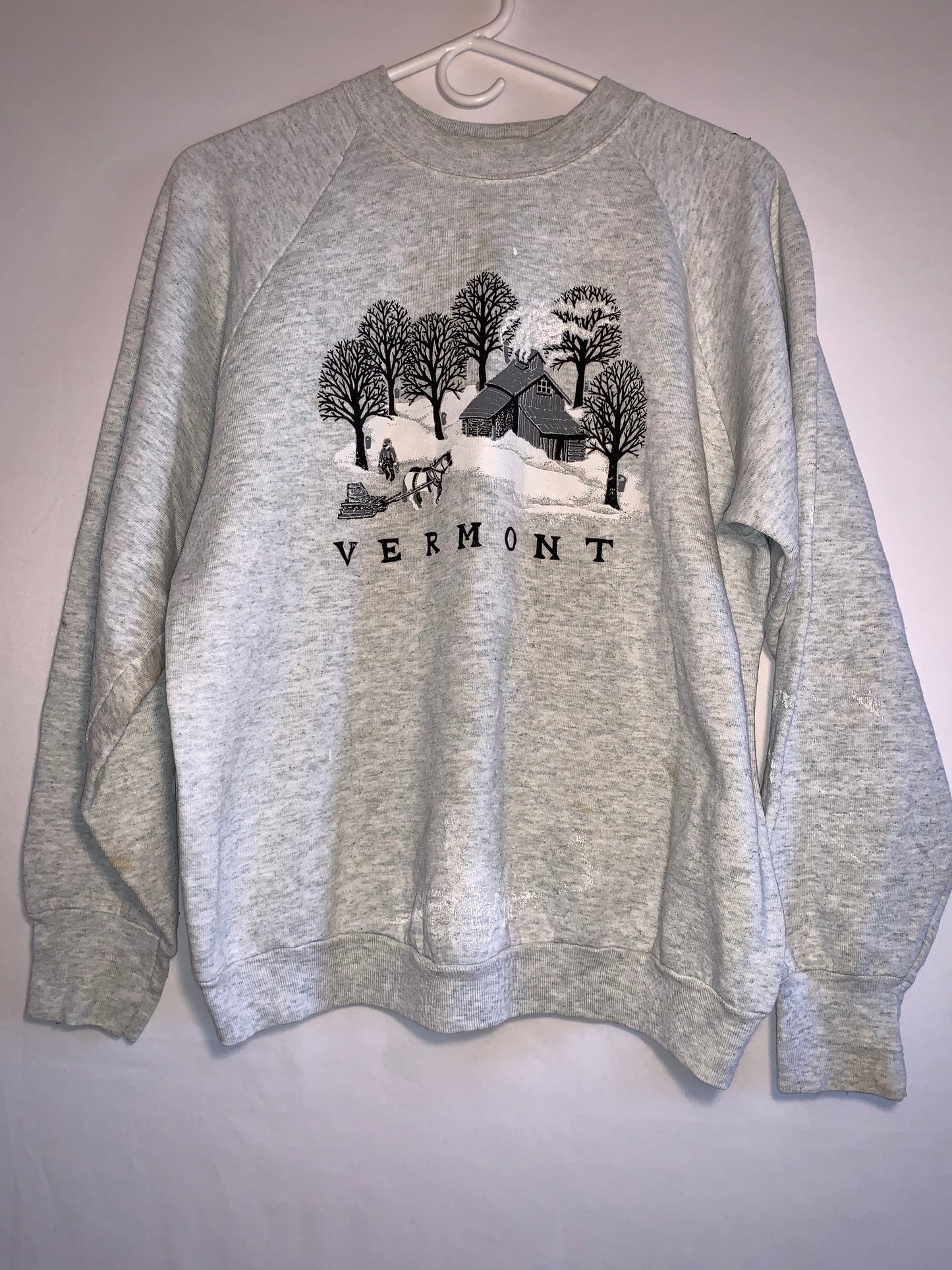 90's FOTL Vermont Crewneck - Medium - 21” x 23”