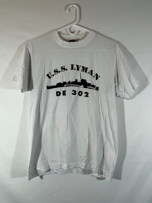 80's/90's FOTL Mejor camiseta USS Ilyman - XSmall - 17.5 "x 24"