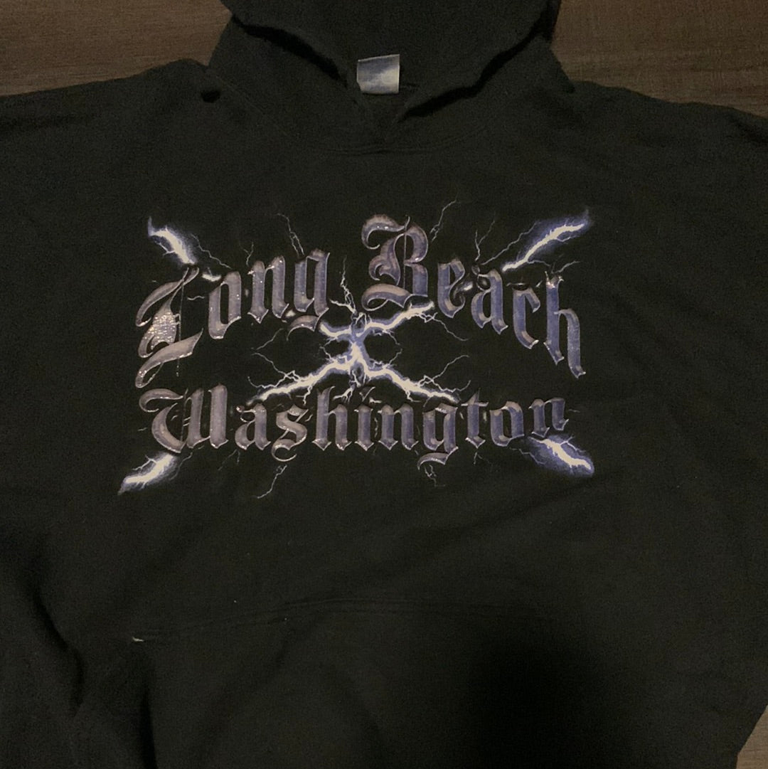 Sudadera con capucha Long Beach Washington - 26” x 26.5”