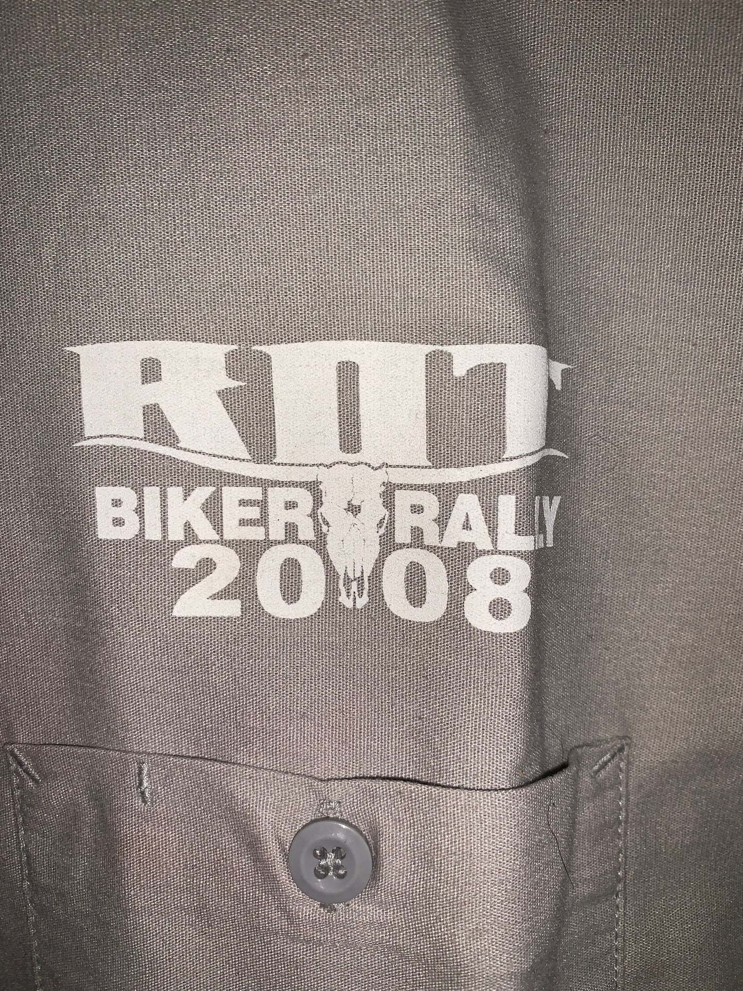 Biker Rally Button Up - Grande - 23" x 30"