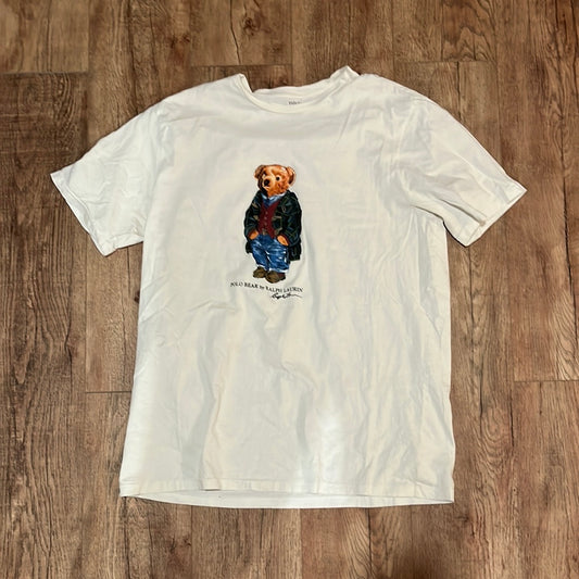 Fancy Polo Ralph Lauren Bear Tshirt - 22” x 30.5”