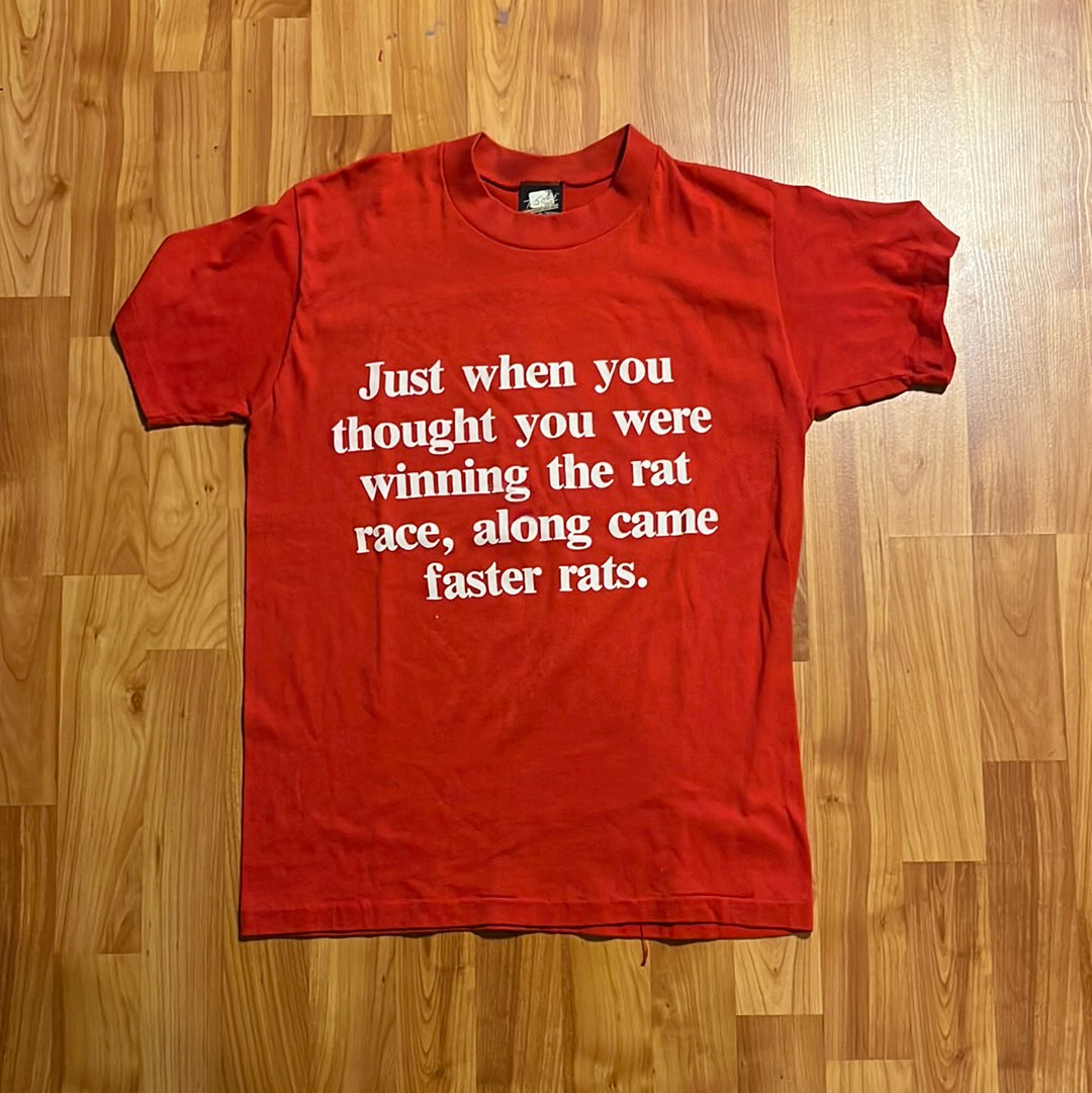 80's Rat Race Tshirt - 17” x 24”