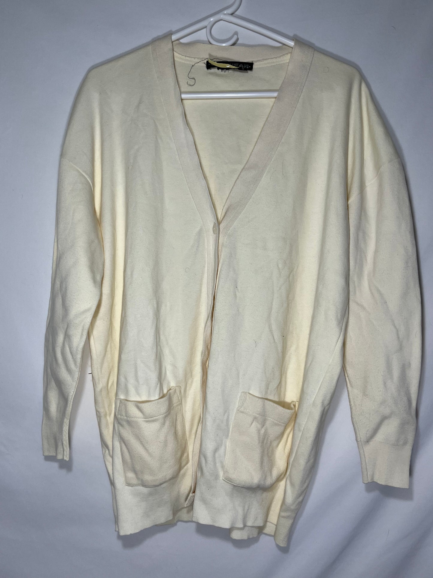 Otis Wear Cotton Sweater Cardigan - Large - 23” x 29”