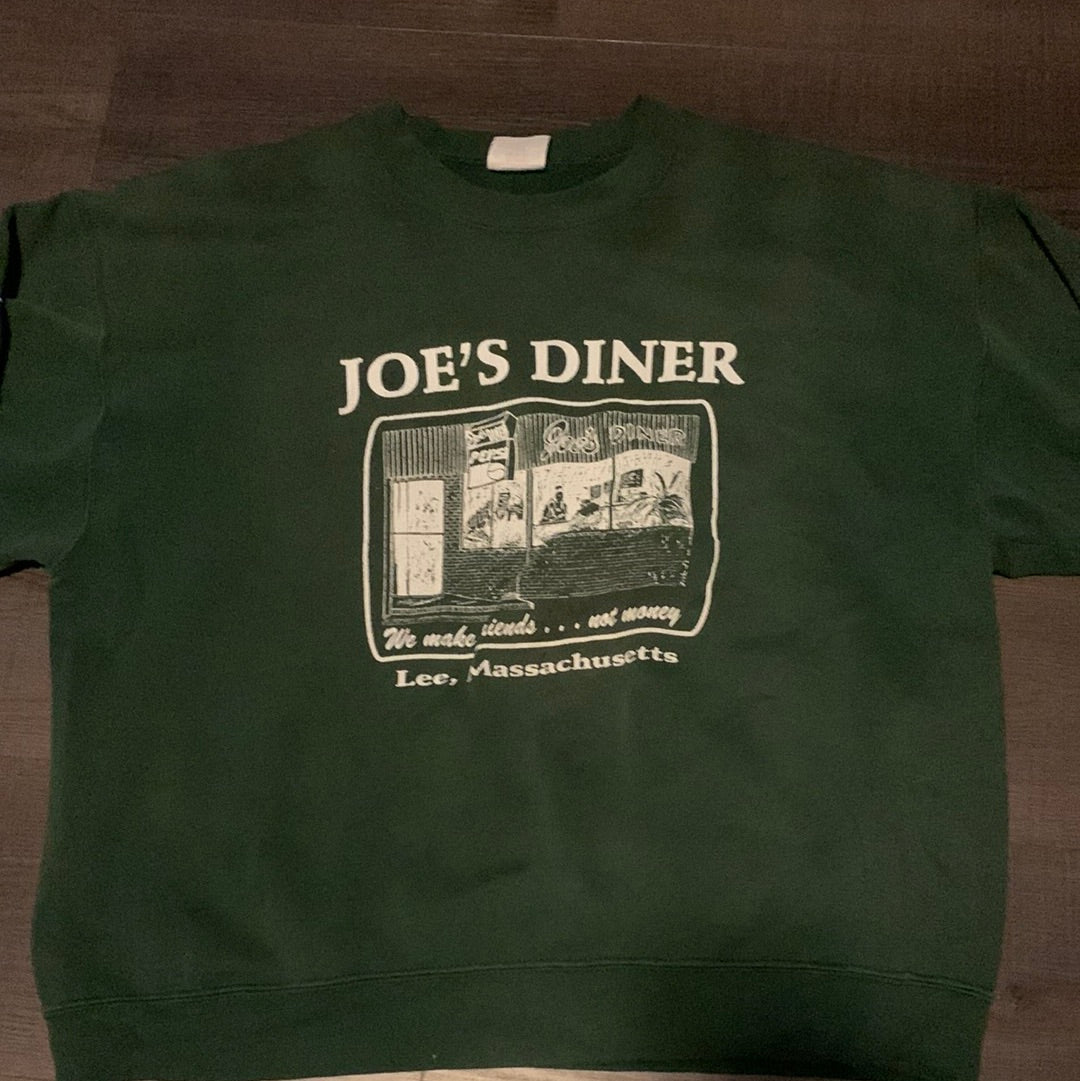 Joe's Diner Crewneck - 22.5” x 24”