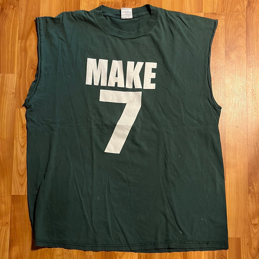 Make 7 Up Yours Cutoff Tshirt - Large - 23.5” x 29.5”